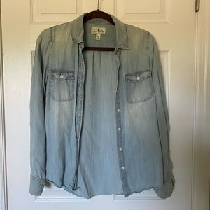 Lucky brand Relaxed boyfriend shirt